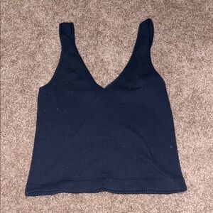 Baby Blue V-Neck Women's Tank